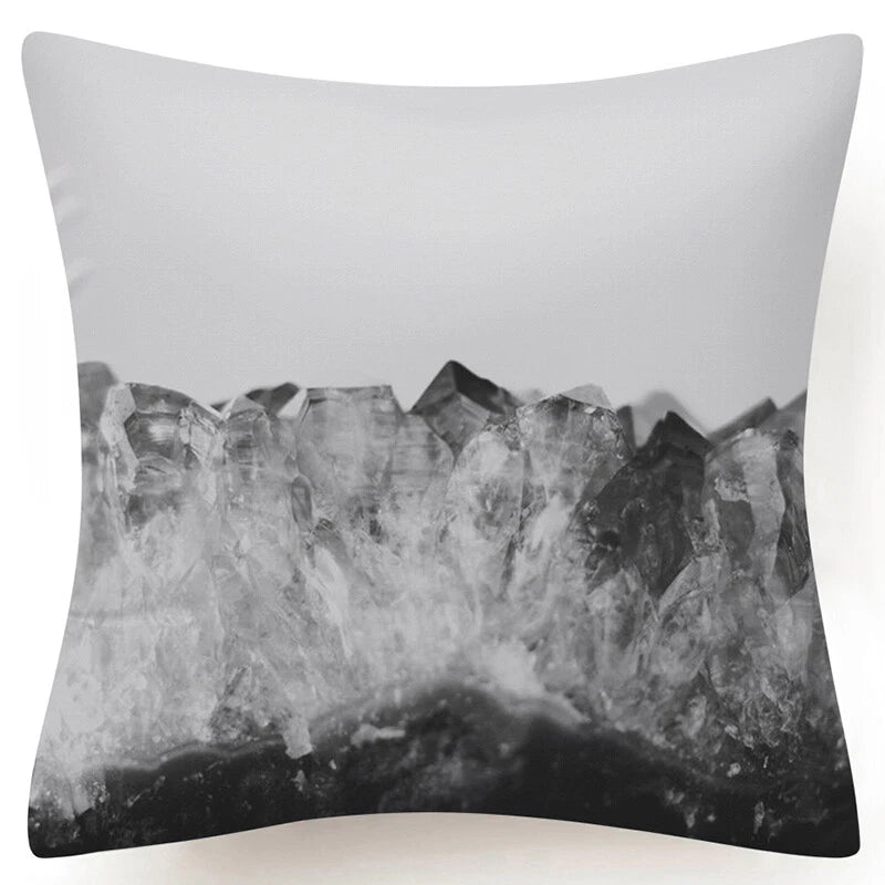 Marble Print Throw PILLOW COVER Decorative 2-Sided Sofa Bed Cushion Case 18x18"