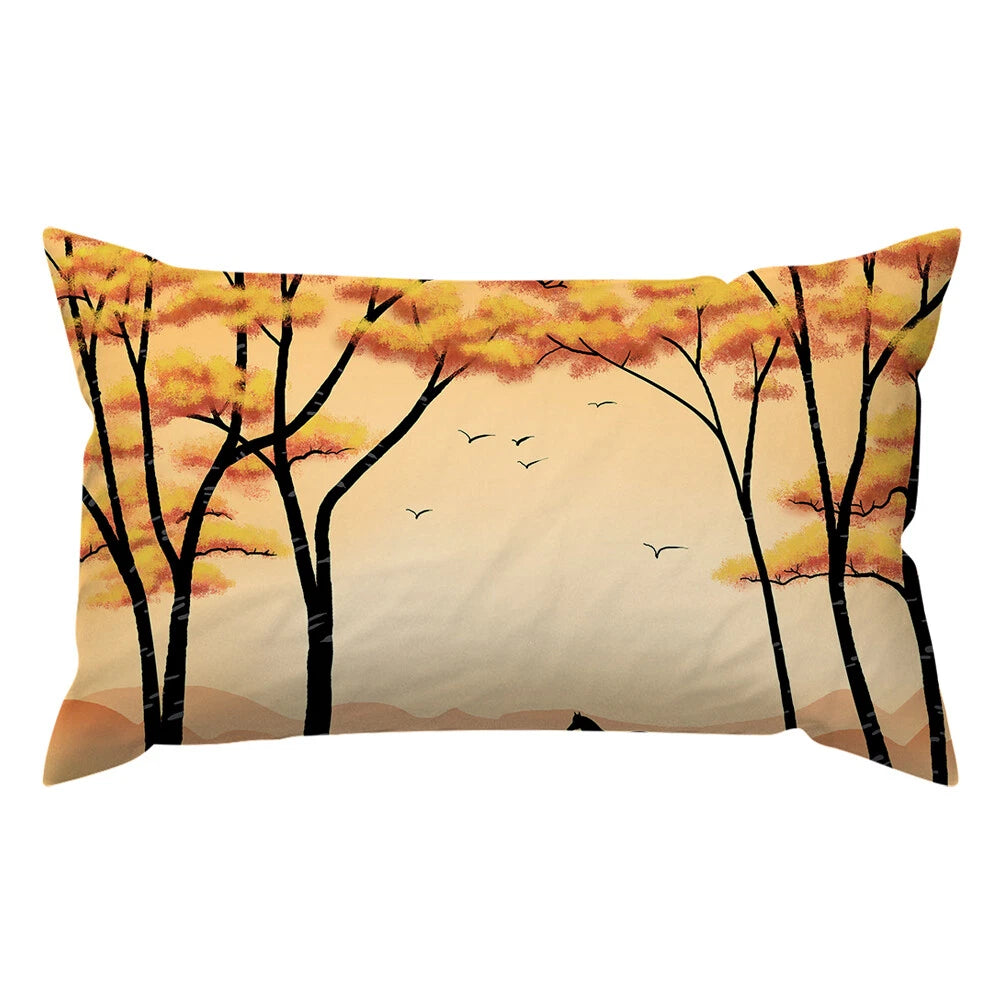 12x20" DIGITAL PRINT Cushion COVER 2-Sided Lumbar Sofa Decorative Pillow Case US