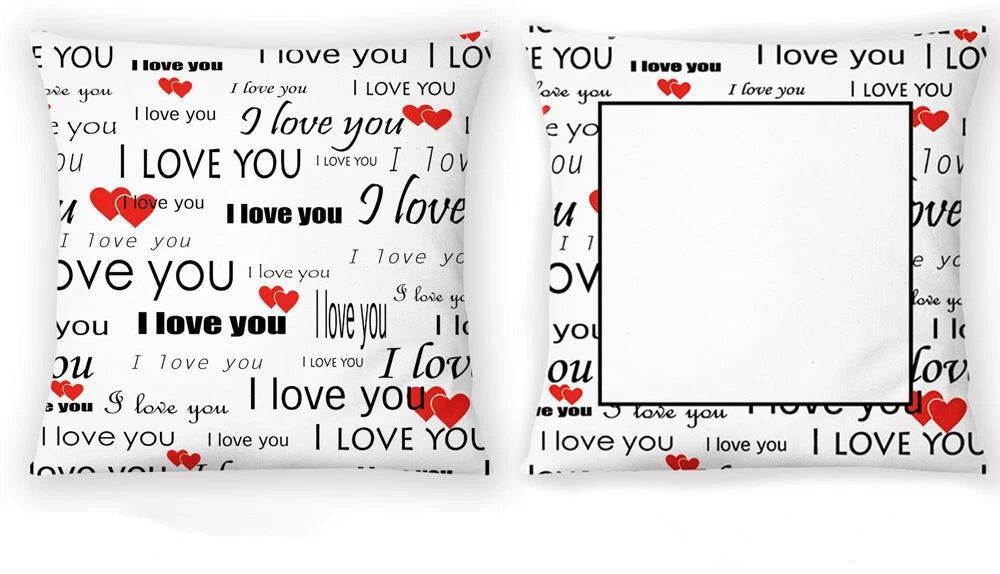Letters Quote Words I Love You Throw Pillow Cases Cushion Covers Home Sofa Decro