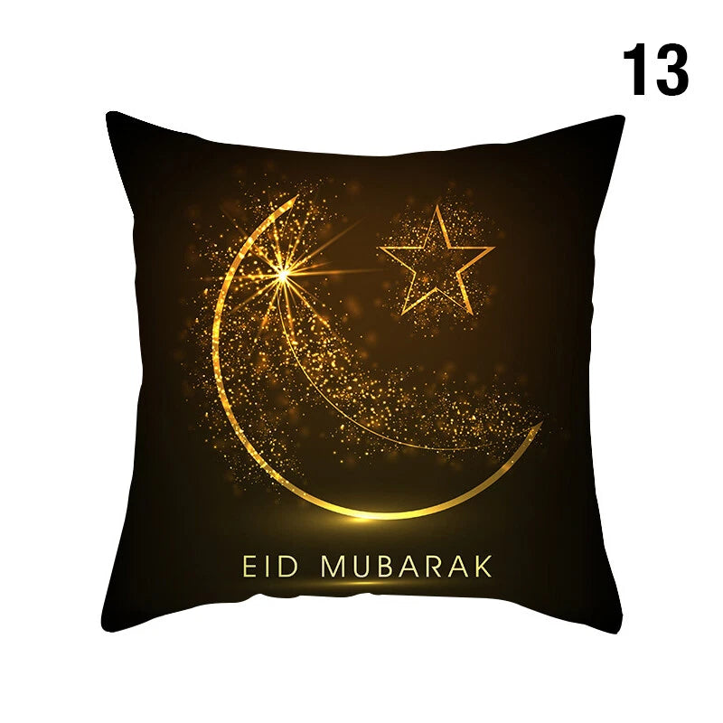 2X Cushion Cover Pillow Case Sofa Ramadan Bedroom Home Decorative Pillowcase