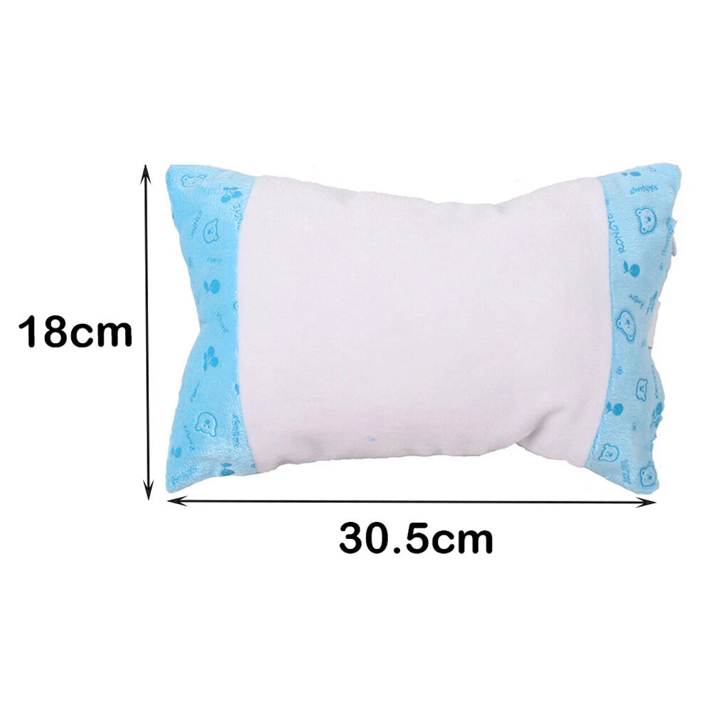 20Pcs Sublimation Blank Pillow Case Cartoon Neck Waist Cushion Cover Sofa Decor