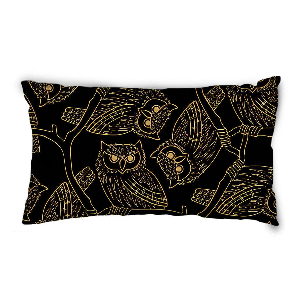 12x20" DIGITAL PRINT Cushion COVER 2-Sided Lumbar Sofa Decorative Pillow Case US