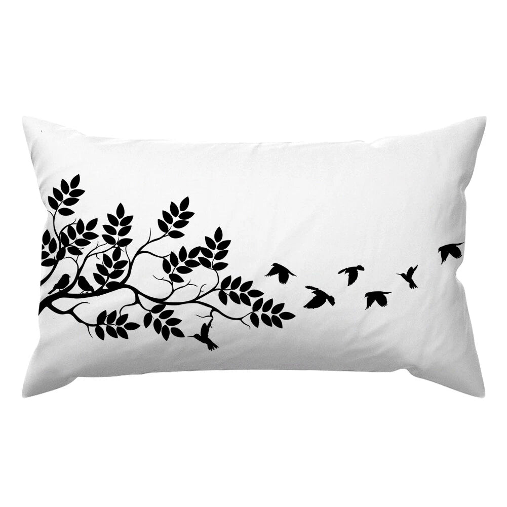 12x20" DIGITAL PRINT Cushion COVER 2-Sided Lumbar Sofa Decorative Pillow Case US