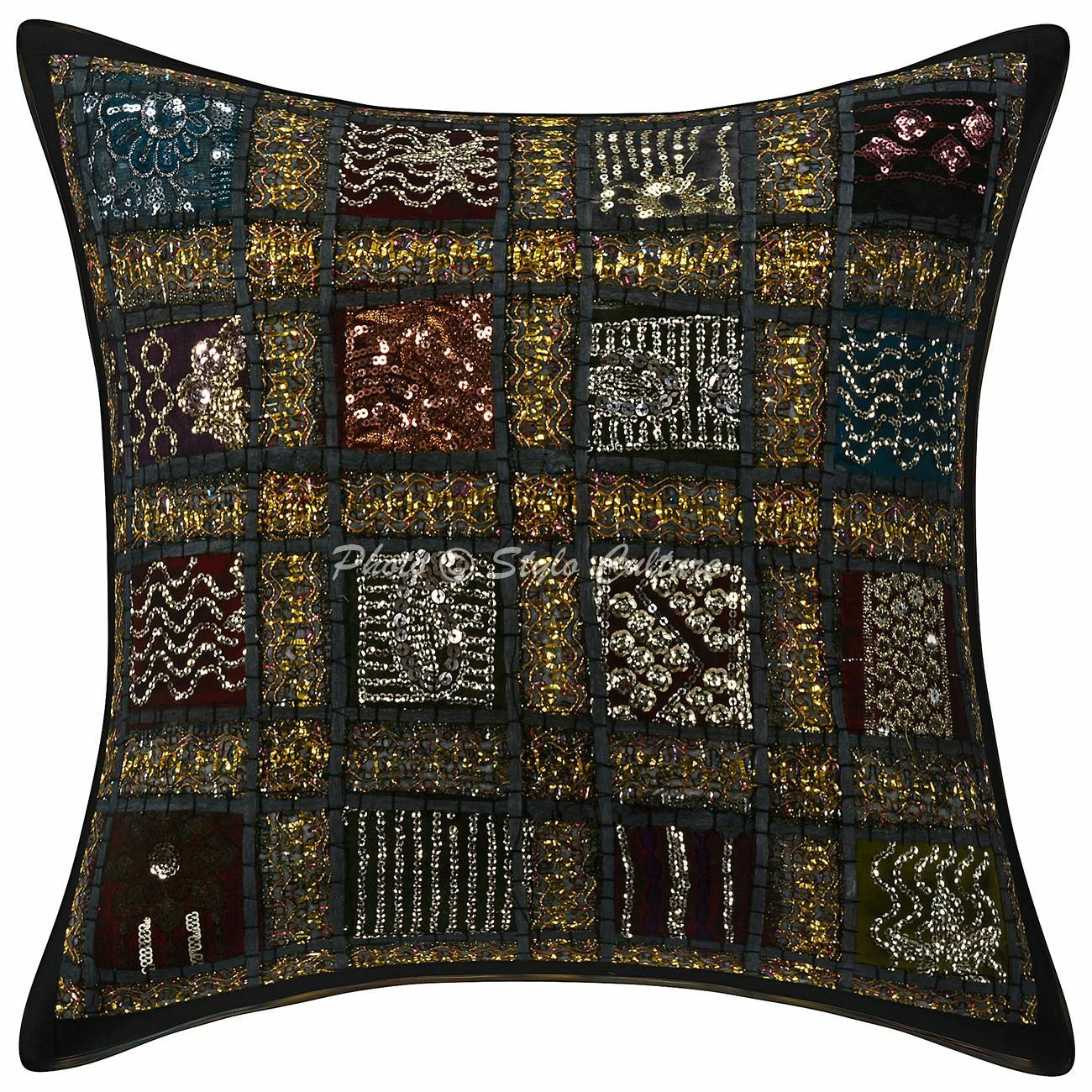 Patchwork Cushion Cover Boho Bohemian Sofa Car Pillow Cases For Home Decor