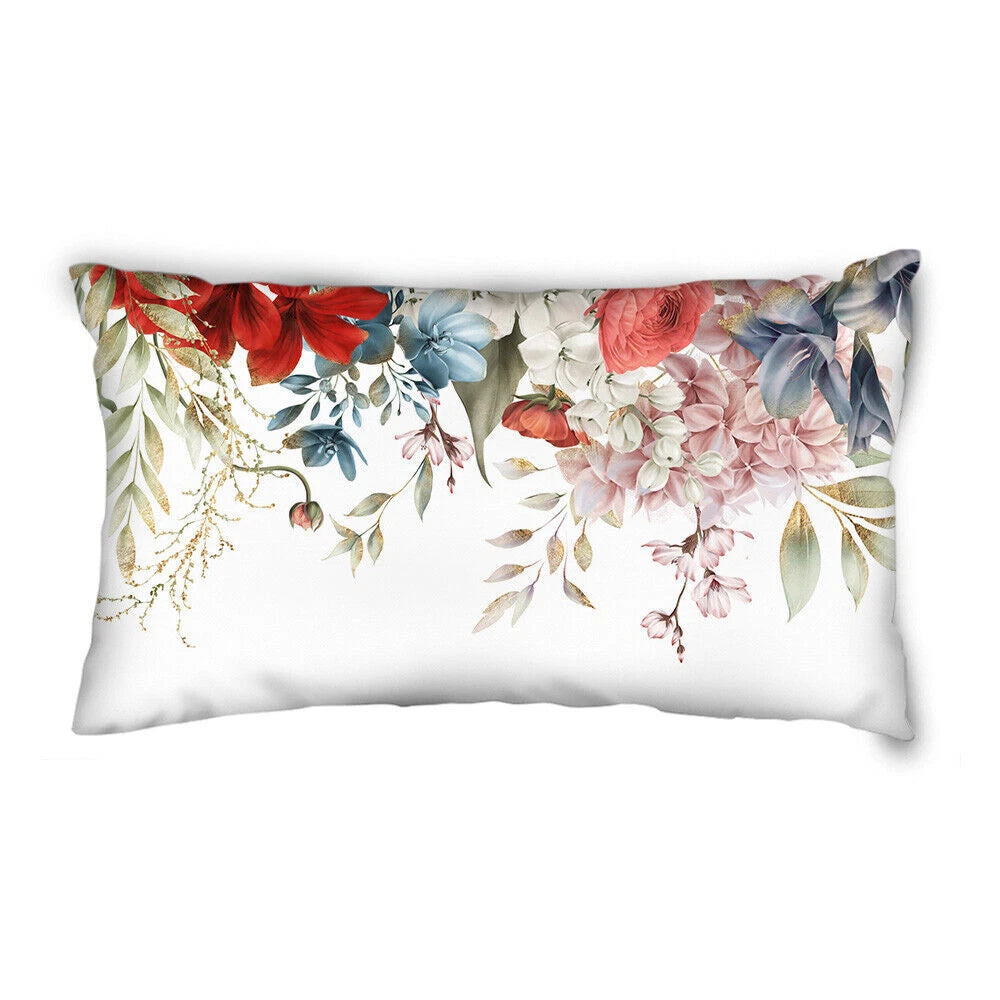 12x20" DIGITAL PRINT Cushion COVER 2-Sided Lumbar Sofa Decorative Pillow Case US