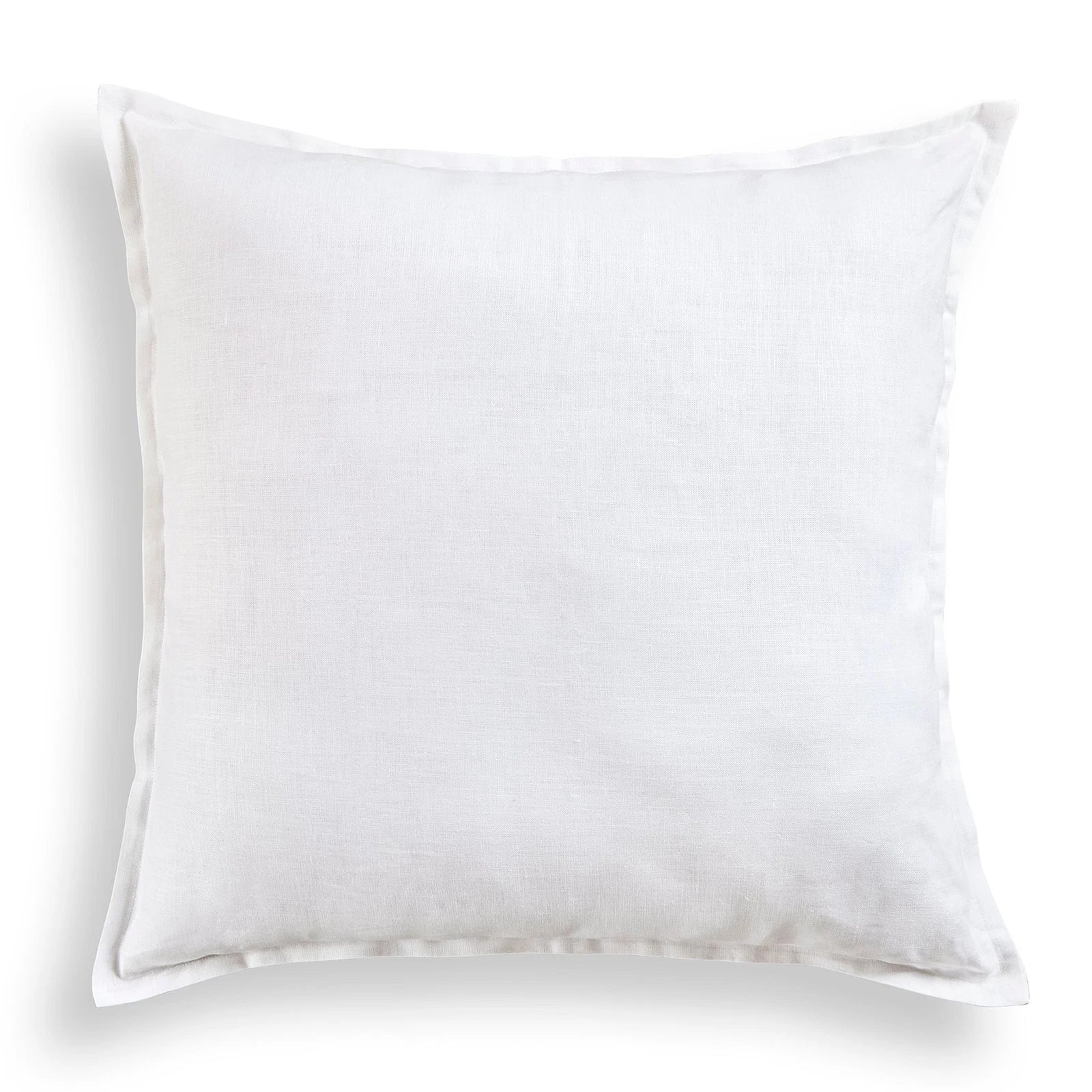 Solino Home Square Linen Pillow Cover for Cushion Couch, Sofa Bed, Santa Barbara