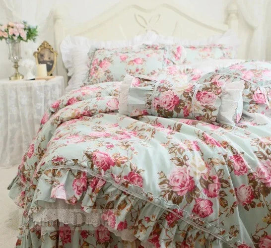 Top Floral Lace Cushion Bedding Cute Throw Pillow CASE Cushions Sofa PillowCASE