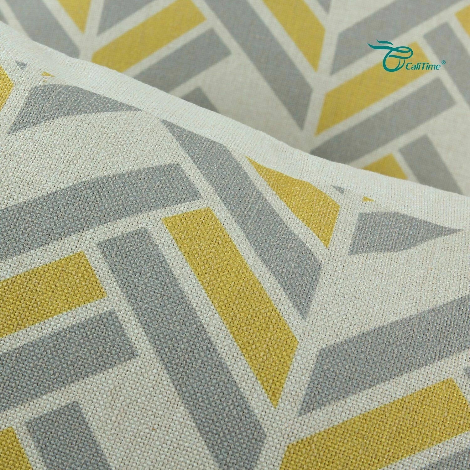 Set of 6 Throw Pillow Covers Sofa Canvas Square Cushion Cover Linen 18" x 18"