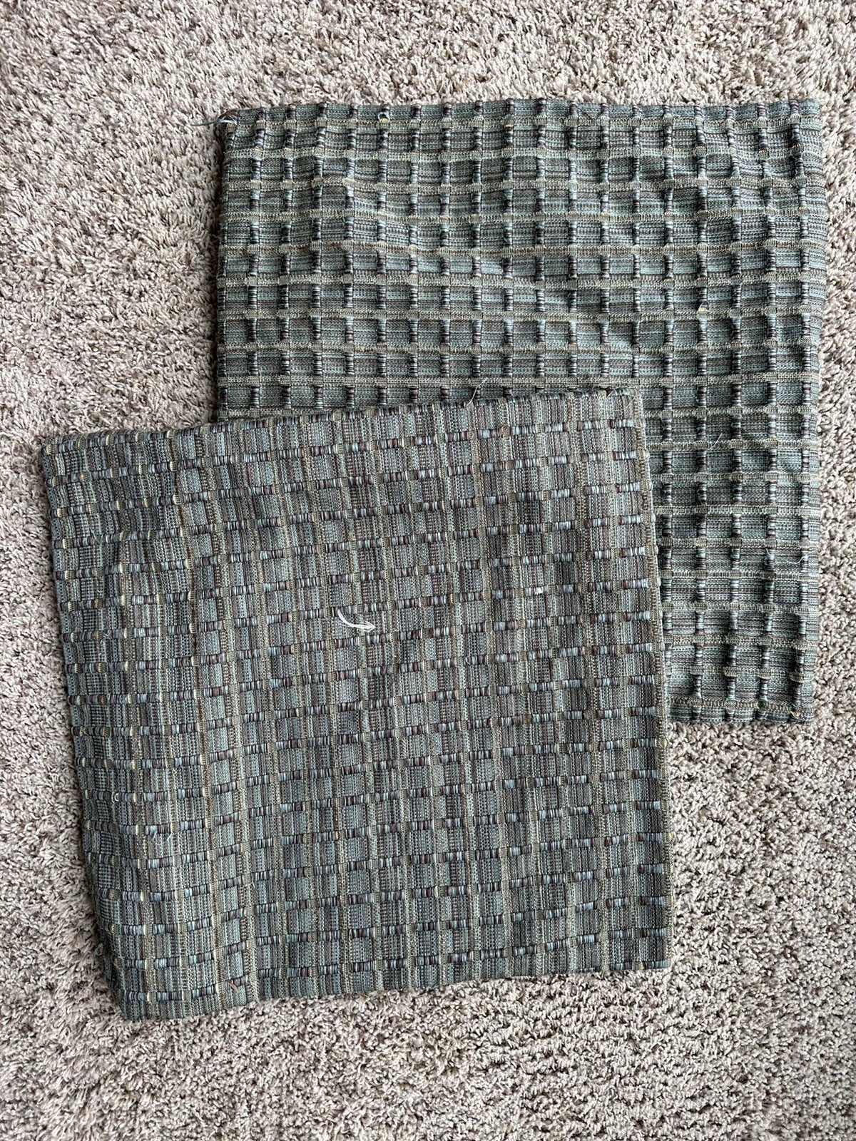 LOT Of Six (6) Throw Pillowcases Covers Velvet Cushion Case For Home Sofa Décor