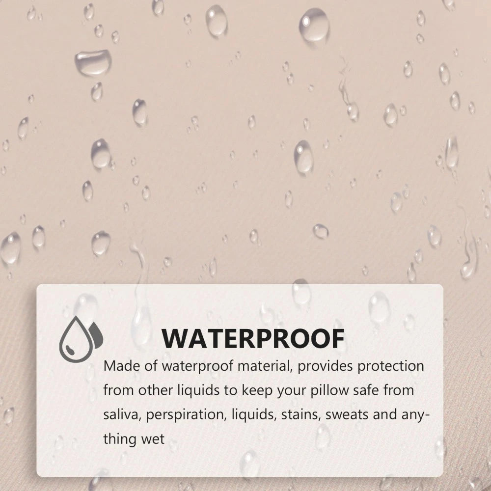 2 Pcs Waterproof Throw Pillowcase Body Cover Outdoor Cushion Covers Sofa