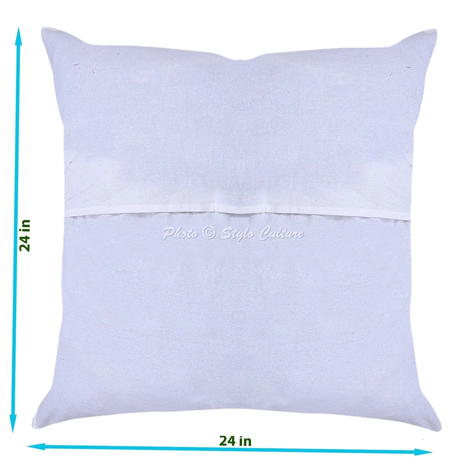 Decorative Home Decor 60 x 60 cm Boho Cushion Cover Embroidered Sofa Pillow Case