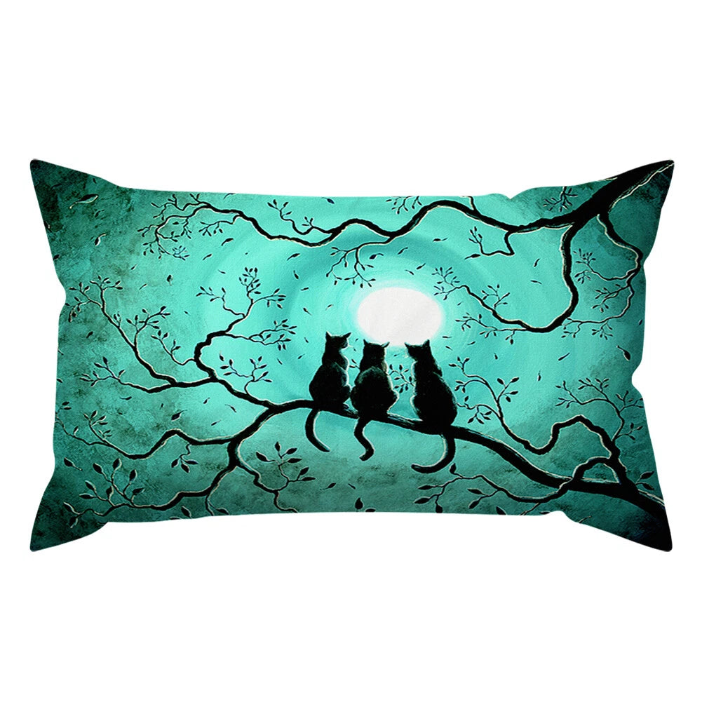 12x20" DIGITAL PRINT Cushion COVER 2-Sided Lumbar Sofa Decorative Pillow Case US