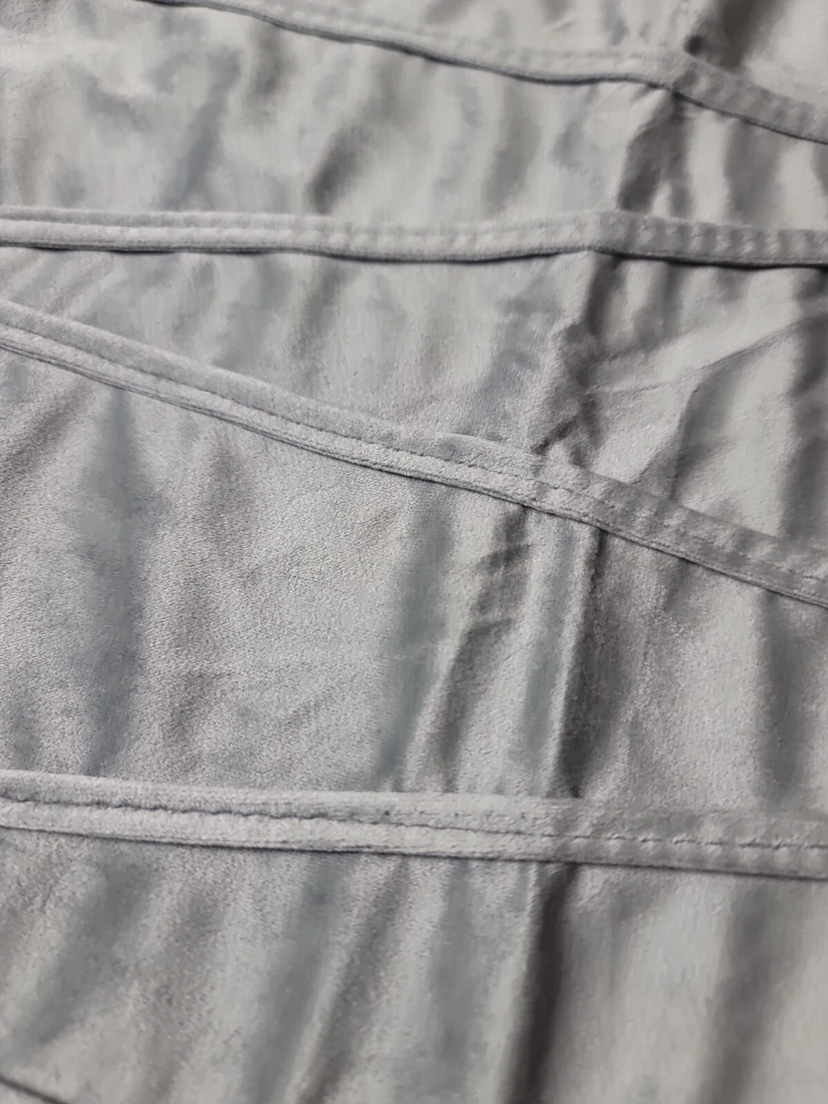 Gray Soft Cushion Throw Cover Pillow Case Chair Bed Sofa Couch Decoration Zip