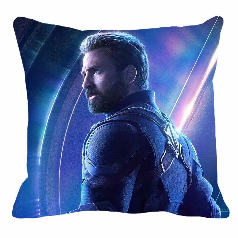 Avengers Captain America 18 Inch Living Room Sofa Cushion Cover Pillowcase