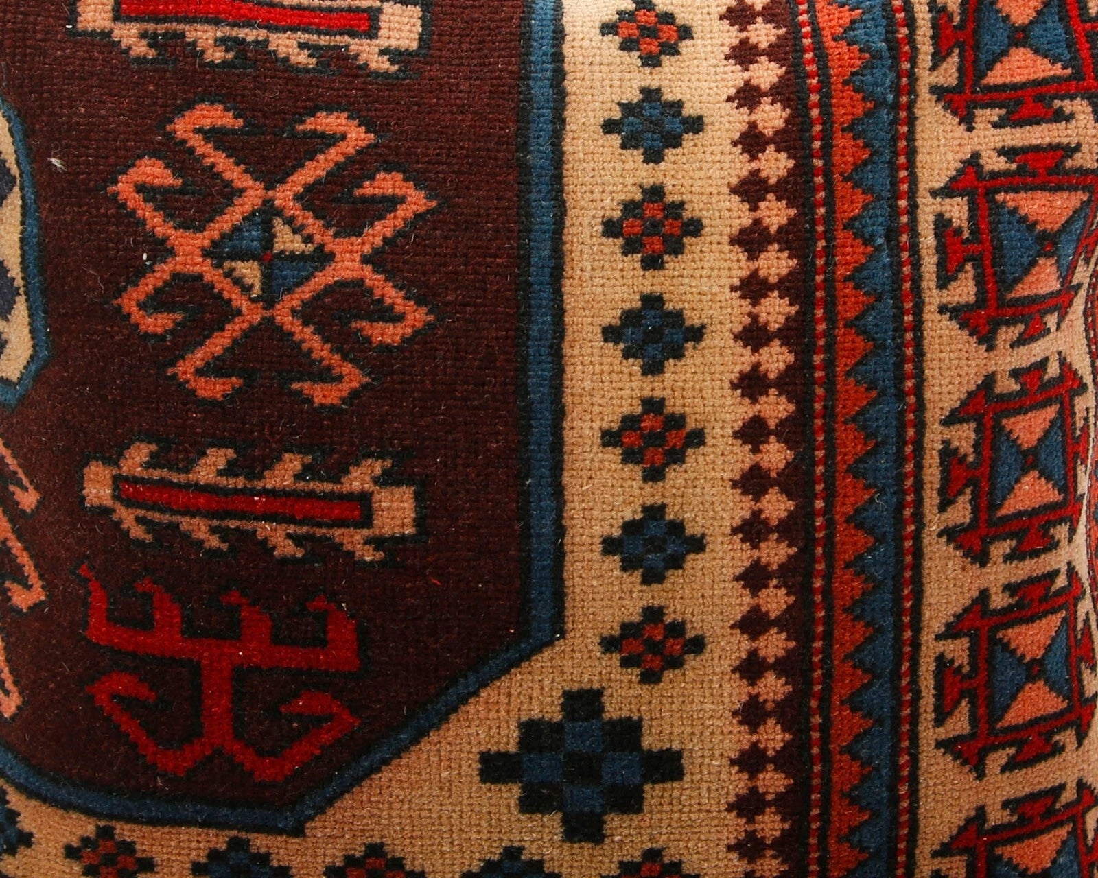 Handwoven Ethnic Cushion Case Throw Pillow Cover Kilim Turkish Pattern Cushion