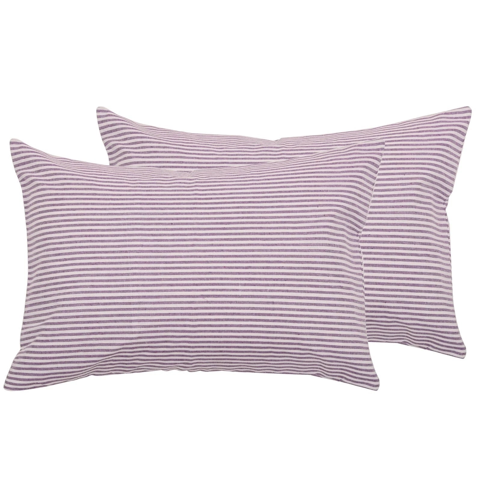 Cotton Throw Pillow Cover Striped Cushion Case Covers Home Sofa Decor 18 x 28"