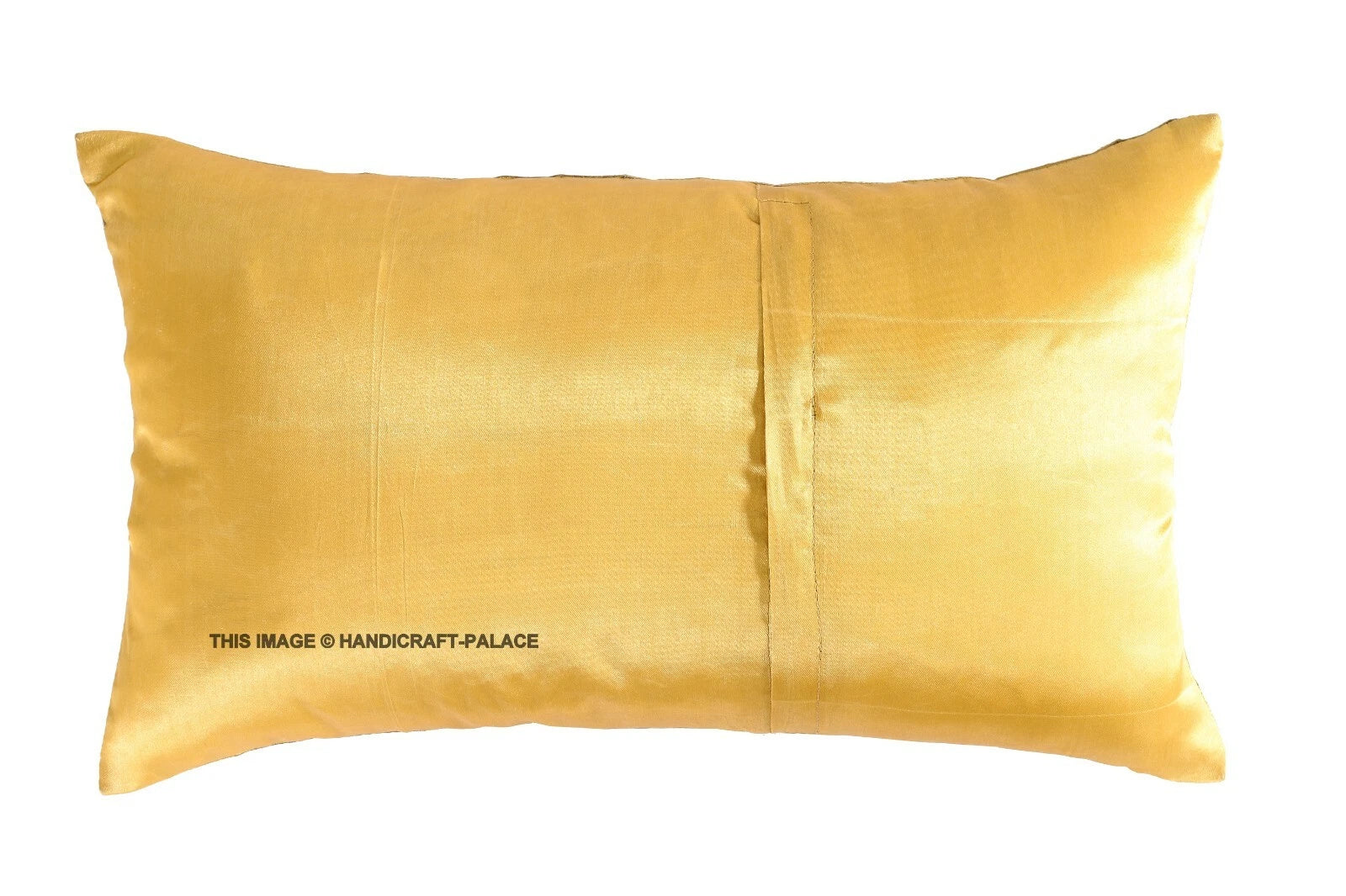 Indian Home Decor Bedding & Sofa Pillow Case Brocade Silk Cushion Cover 12"x20"