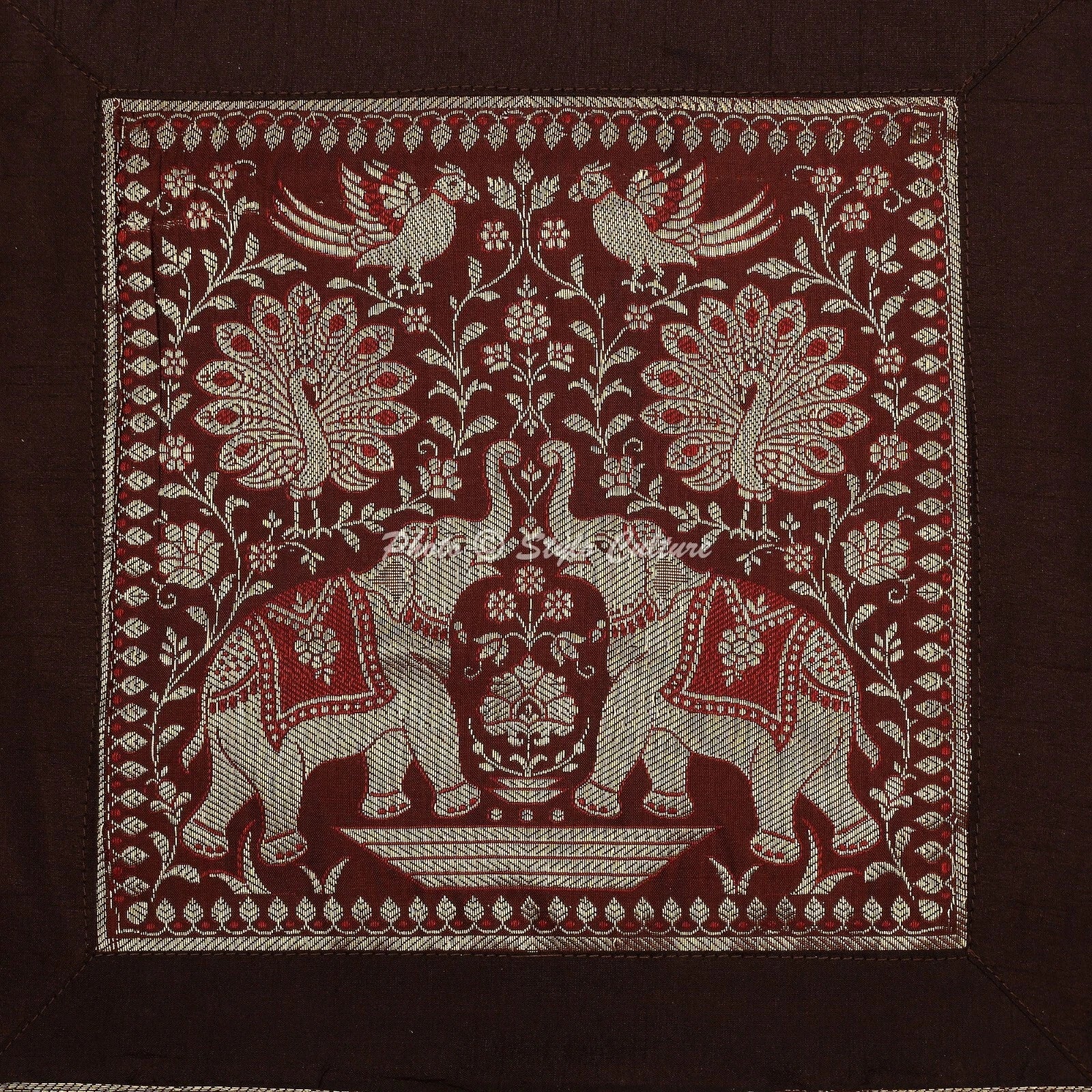 New Home Decor Brocade Jacquard 18 x 18 in Pillow Cover Case Cushion Room