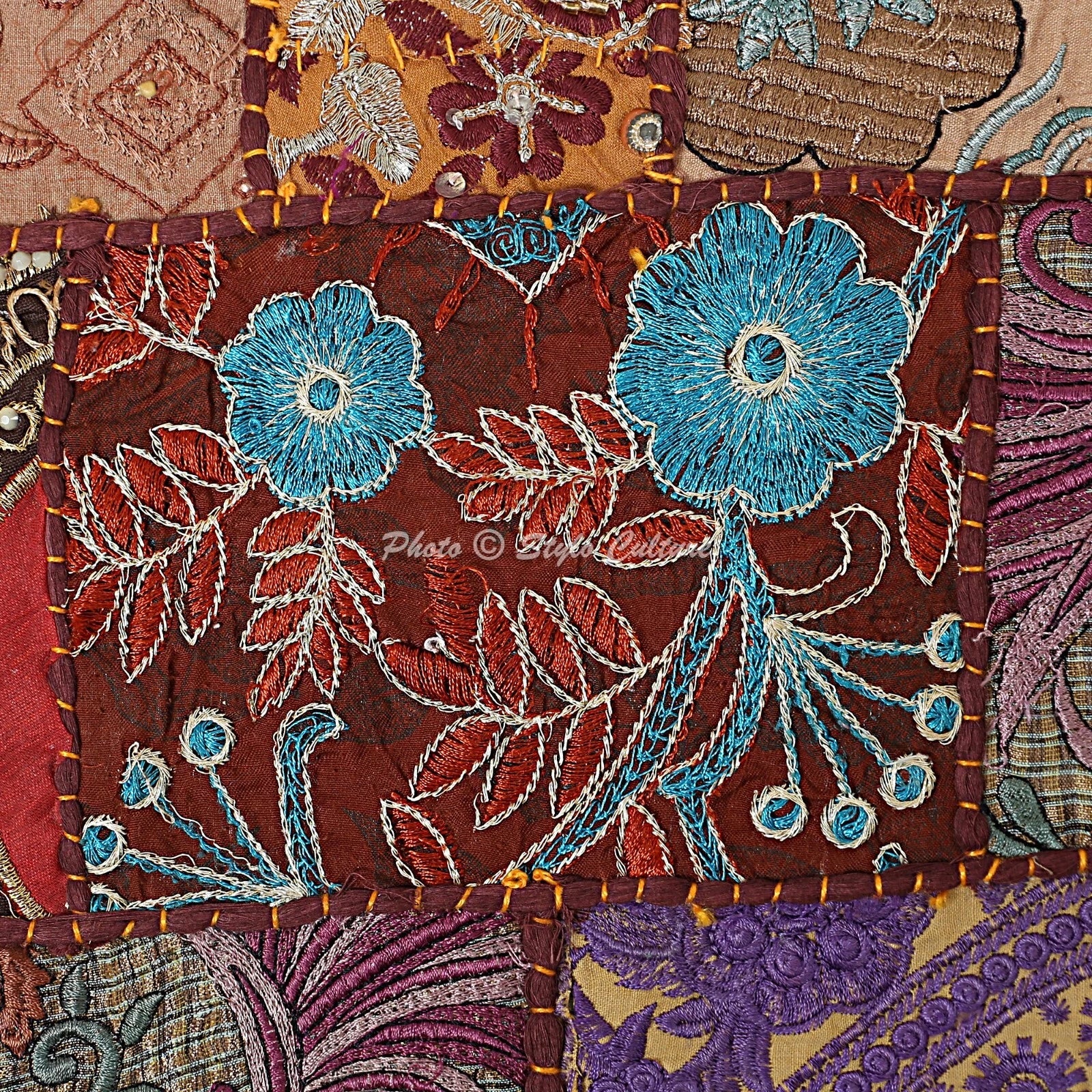 New Home Decor Vintage 12 x 12 in Pillow Cover Case Handwoven Cushion Room