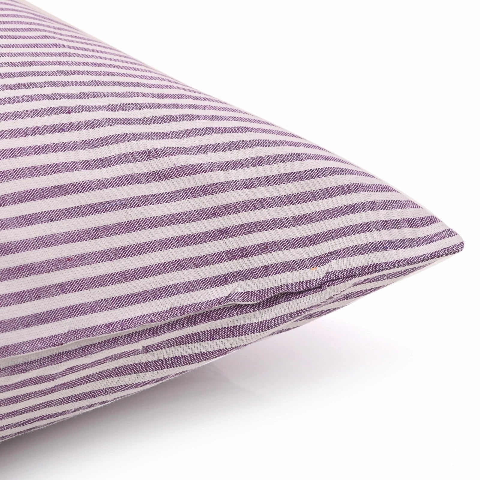 Cotton Pillow Case Cover Home Sofa Bad Decor Striped Throw Cushion Cover-18x28