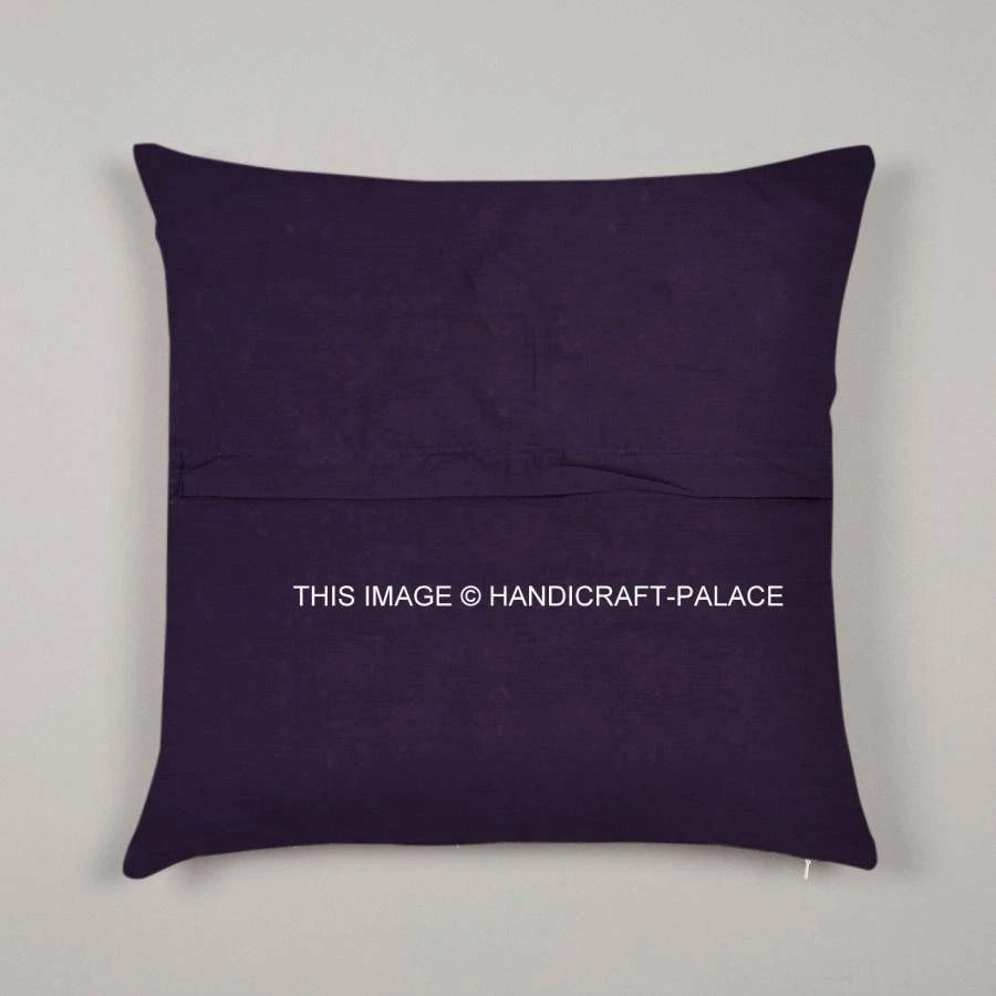 Indian Peacock Mandala Cushion Cover Square Floor Pillow Large Sofa Bed Decor