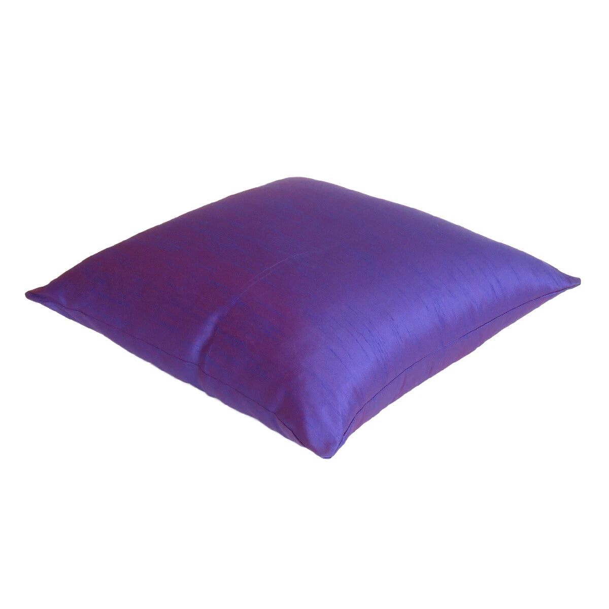 Cover Solid Color Sofa Pillow Case Cushion Square Home Decor Voilet Purple 18x18