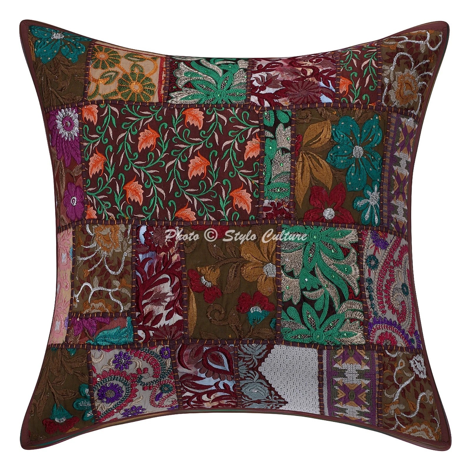 New Home Decor Vintage 20 x 20 in Pillow Cover Case Handwoven Cushion Room