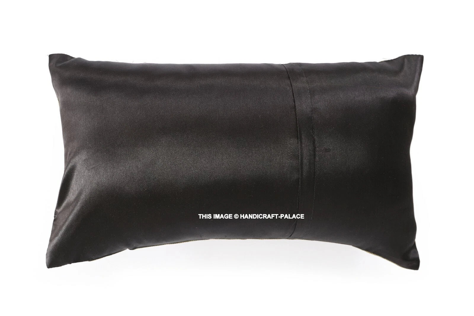 Handmade Brocade Silk Cushion Cover Indian Home Sofa Decor Pillow Case 12"x20"