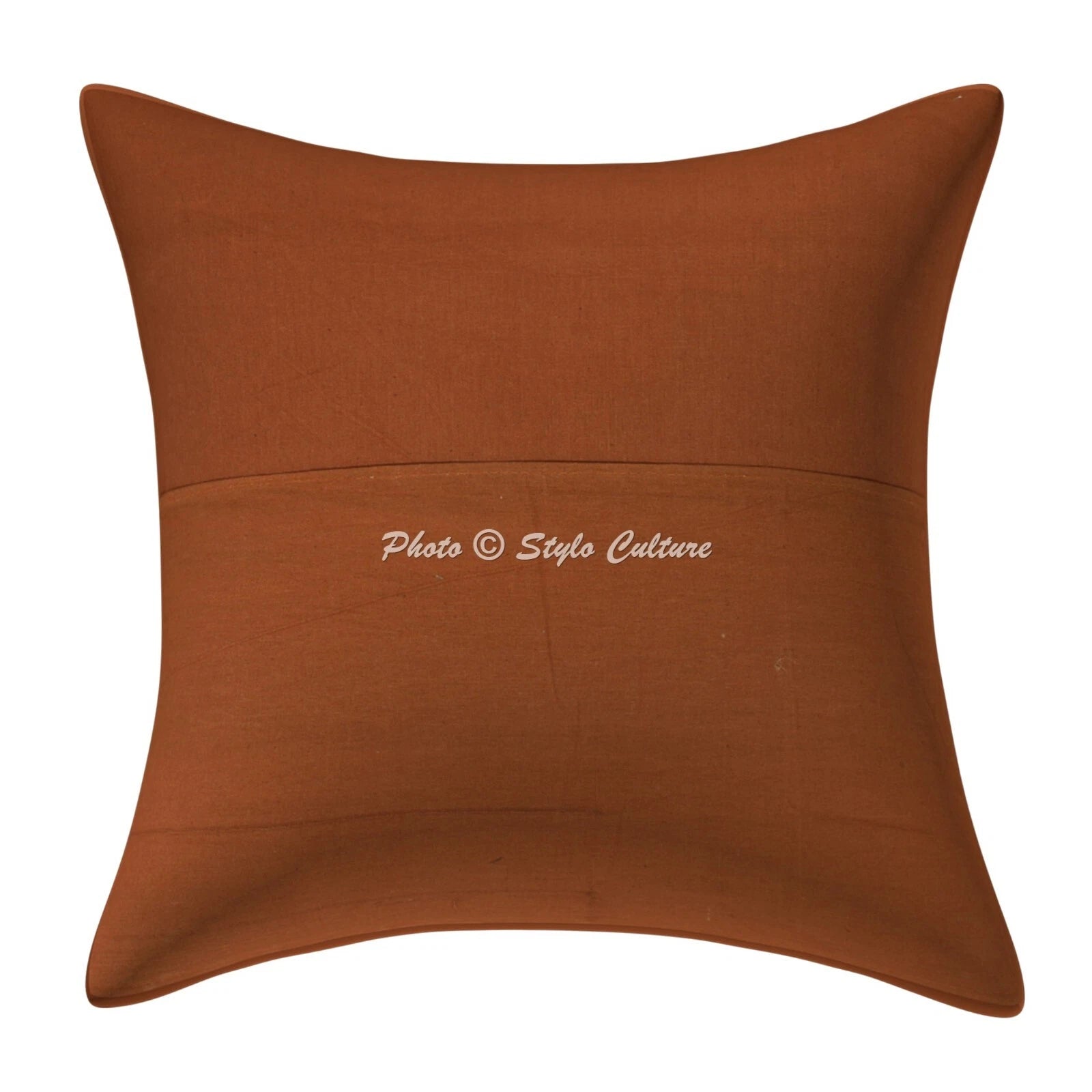 Cushion Cover Traditional Art Yoga Home Decor Sofa Pillow Cover Case 18 x 18 in