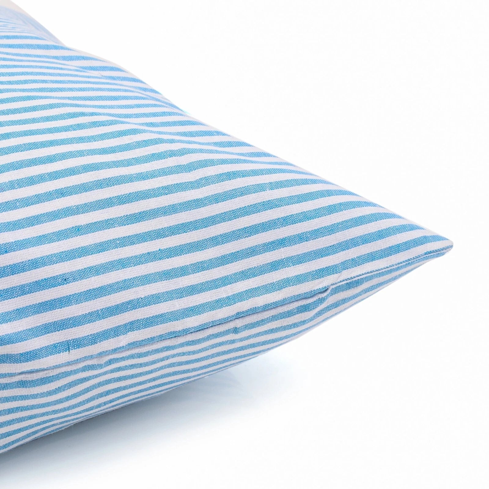 Cotton Pillow Case Cover Home Sofa Bad Decor Striped Throw Cushion Cover-18x28