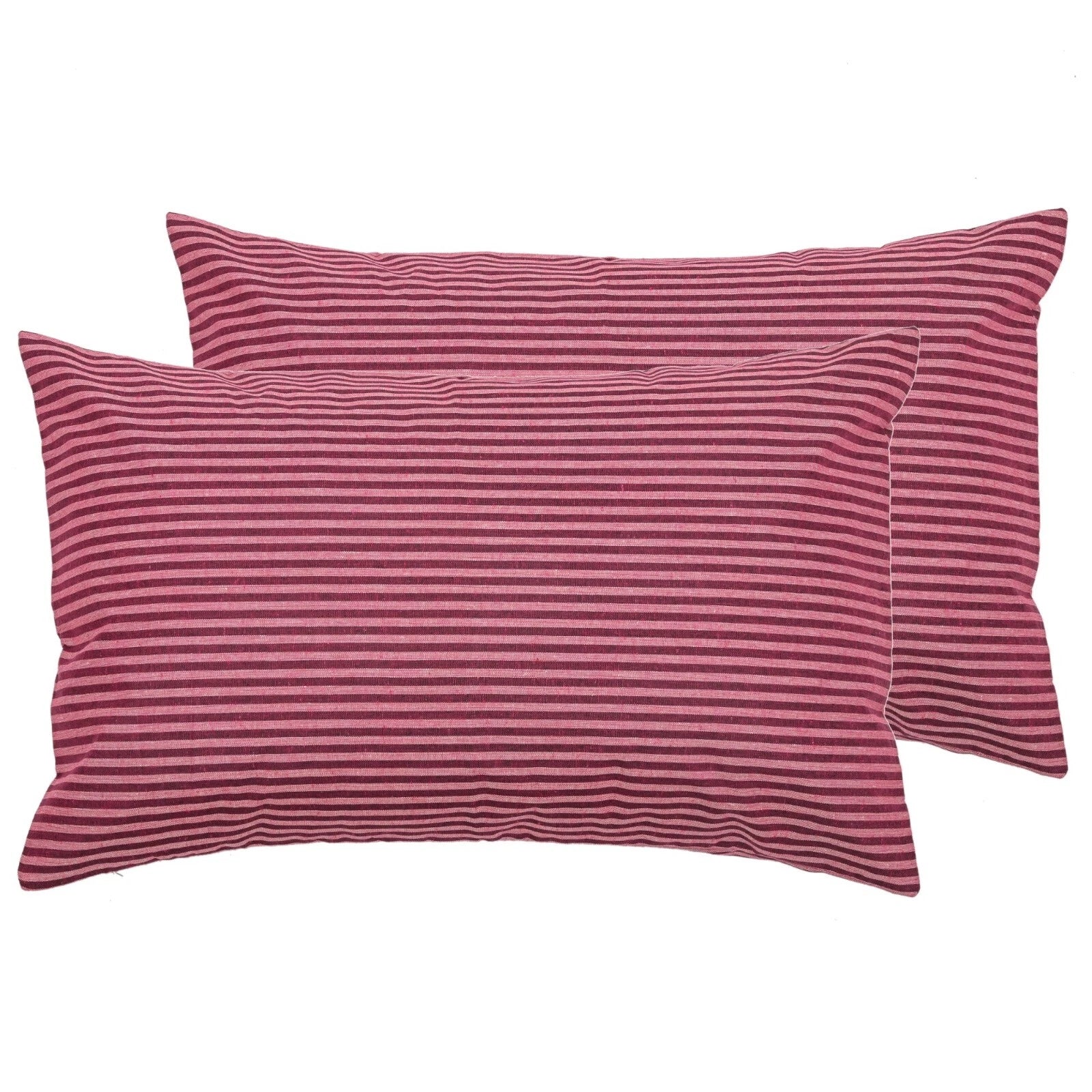 Cotton Cushion Covers Striped Throw Pillow Cover Case Sofa Bad Home Decor-18x28