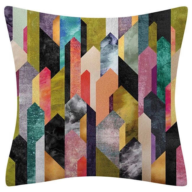 Pink Marble Throw PILLOW COVER Double Sided Sofa Decorative Cushion Cases 18x18"