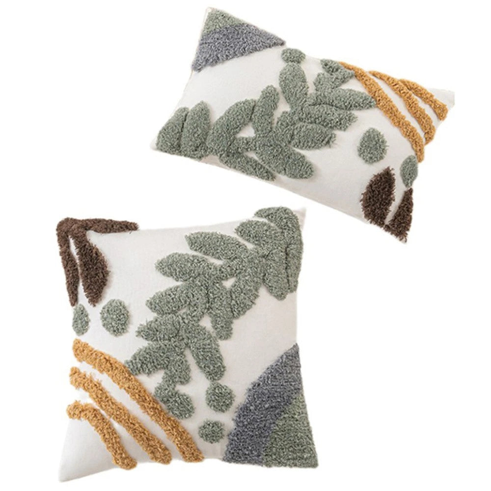 Pillow Case Cotton Cushion Covers Sofa Couch Bed Pillowcases Pattern Throw