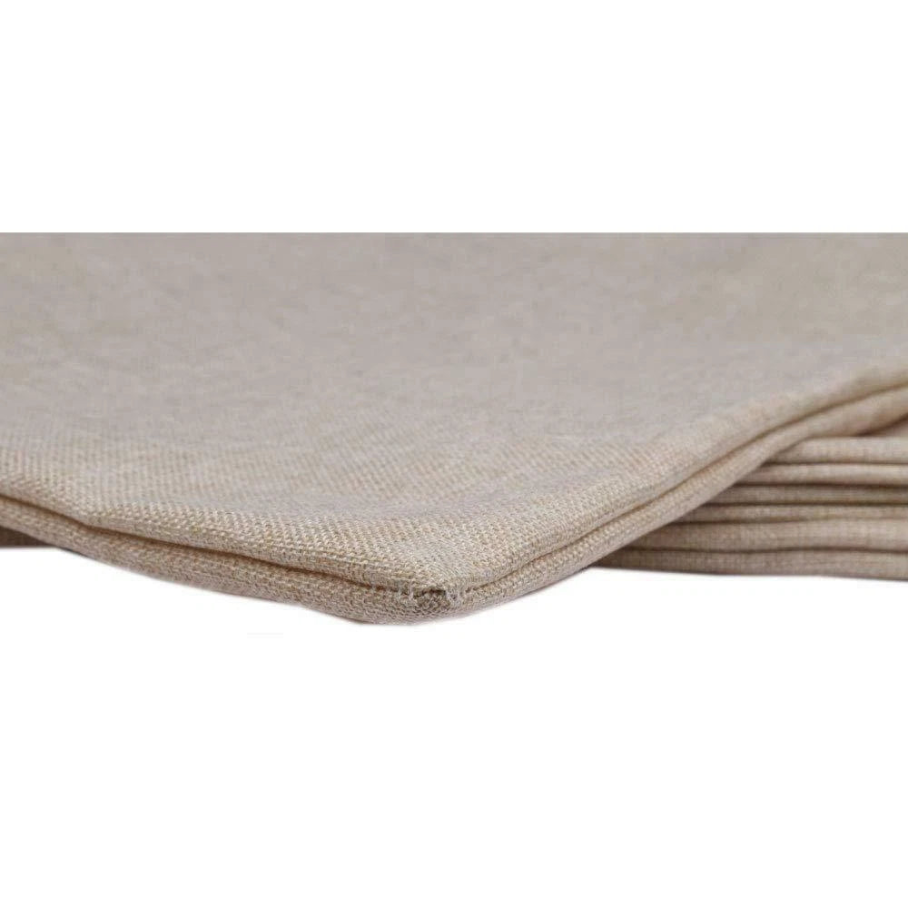 10Pcs DIY Sublimation Blank Linen Pillow Case Home Sofa Car Waist Cushion Cover