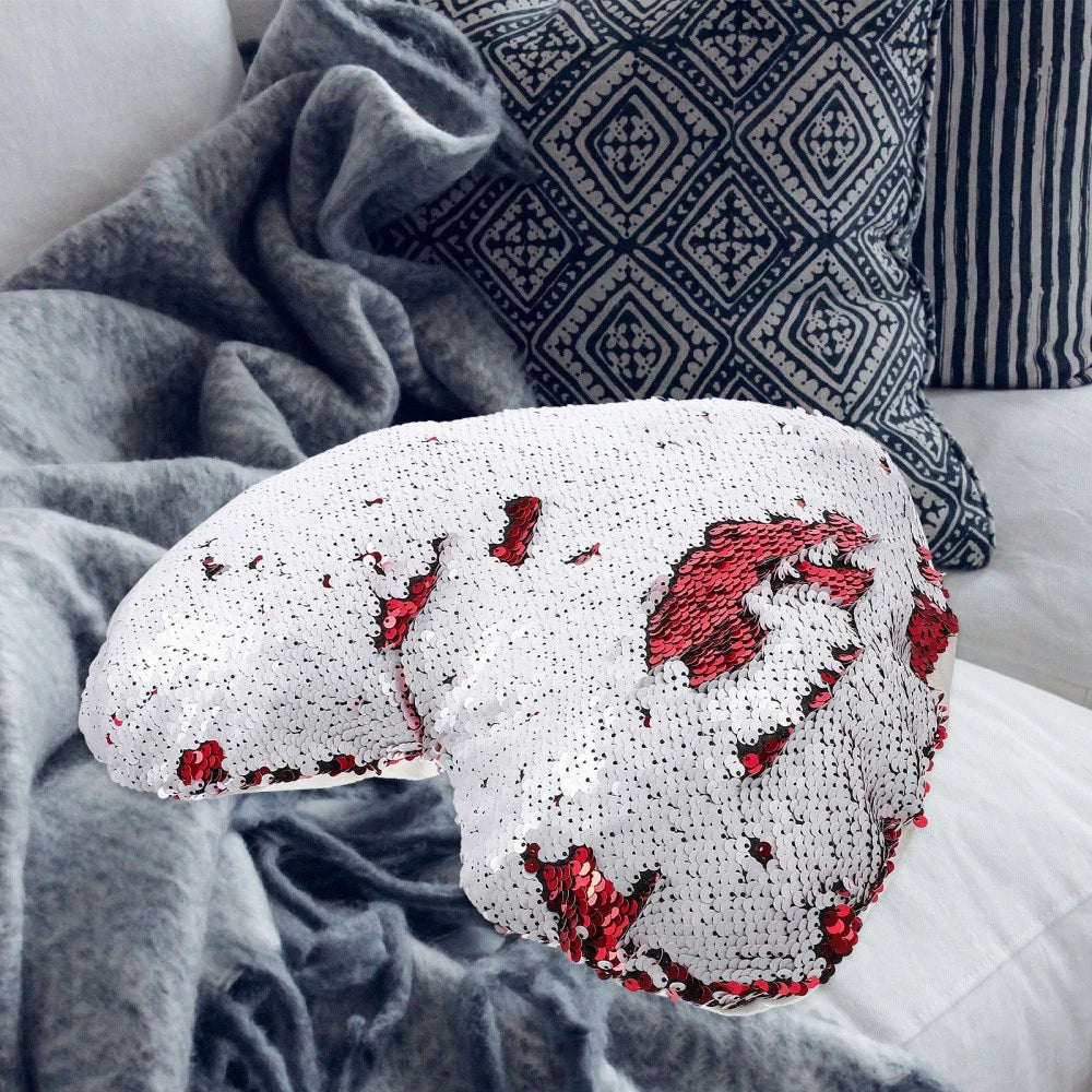 Heart-shaped Pillowcase Bed Decor Pillows Hearts Cover Sofa Covers