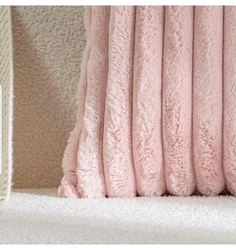 18"x18" Plush Fluffy Fur Cushion Covers Luxury Soft Sofa Bed Throw Pillow Cases