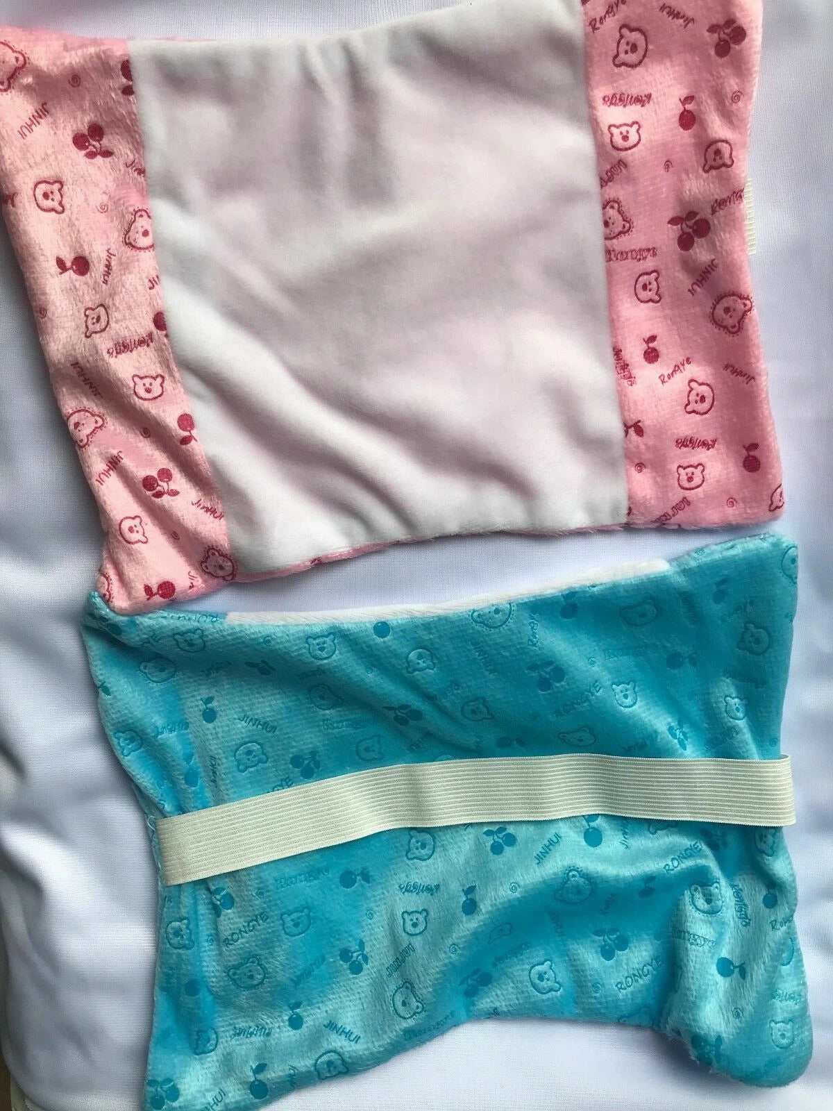 20Pcs Sublimation Blank Pillow Case Cartoon Neck Waist Cushion Cover Sofa Decor