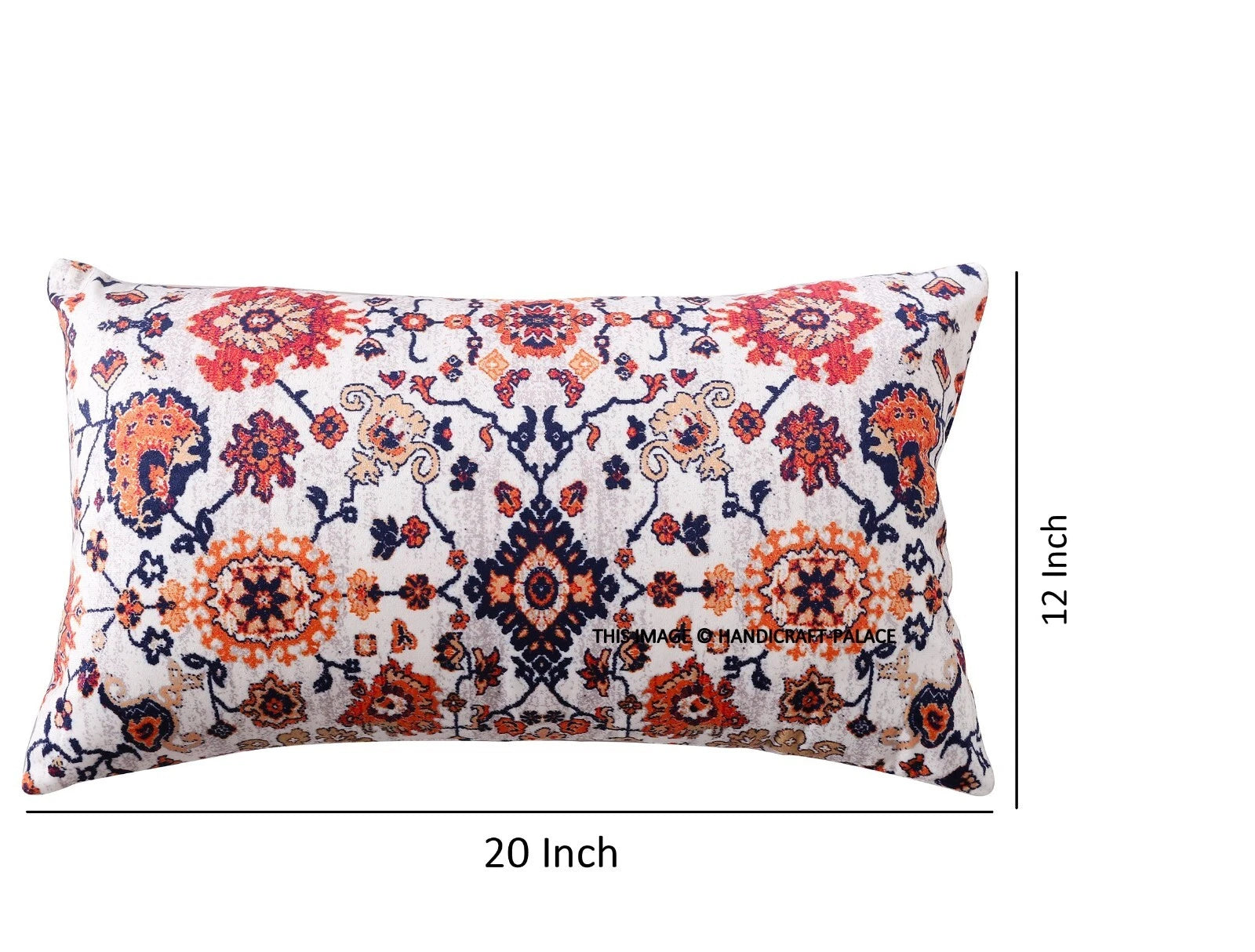 Pack of 2 Indian Soft Velvet Pillow Case Home Bed/ Sofa Decor Cushion Cover 20"