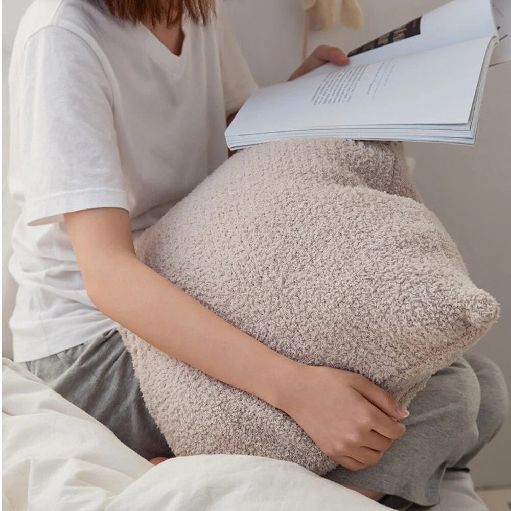 Square Knitted Pillowcase Sofa Bed Throw Waist Cushion Covers Chair Office Decor