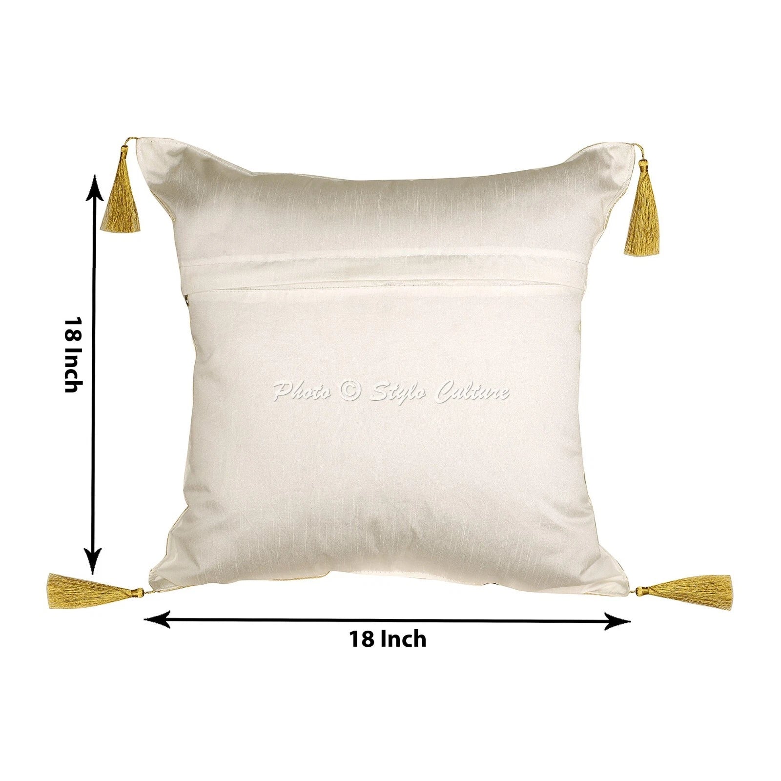 Brocade Jacquard Cushion Cover Elephant Pillow Case Hippie Gypsy Home Decor