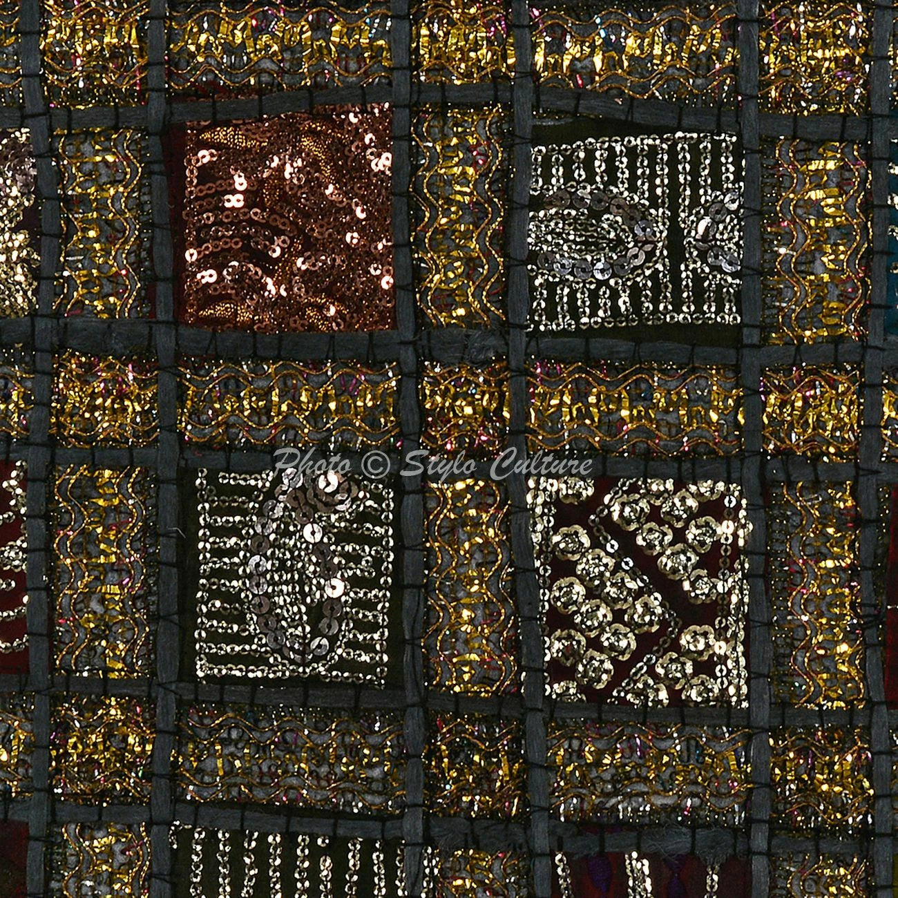 Patchwork Cushion Cover Boho Bohemian Sofa Car Pillow Cases For Home Decor