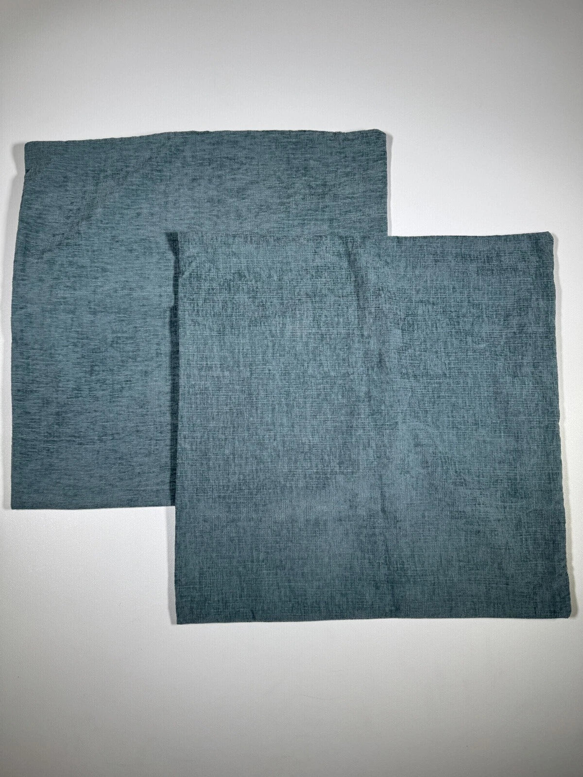 Pillow Cases Pack of 2 Cotton Cushion Covers for Couch Sofa 19x19 Green Soft