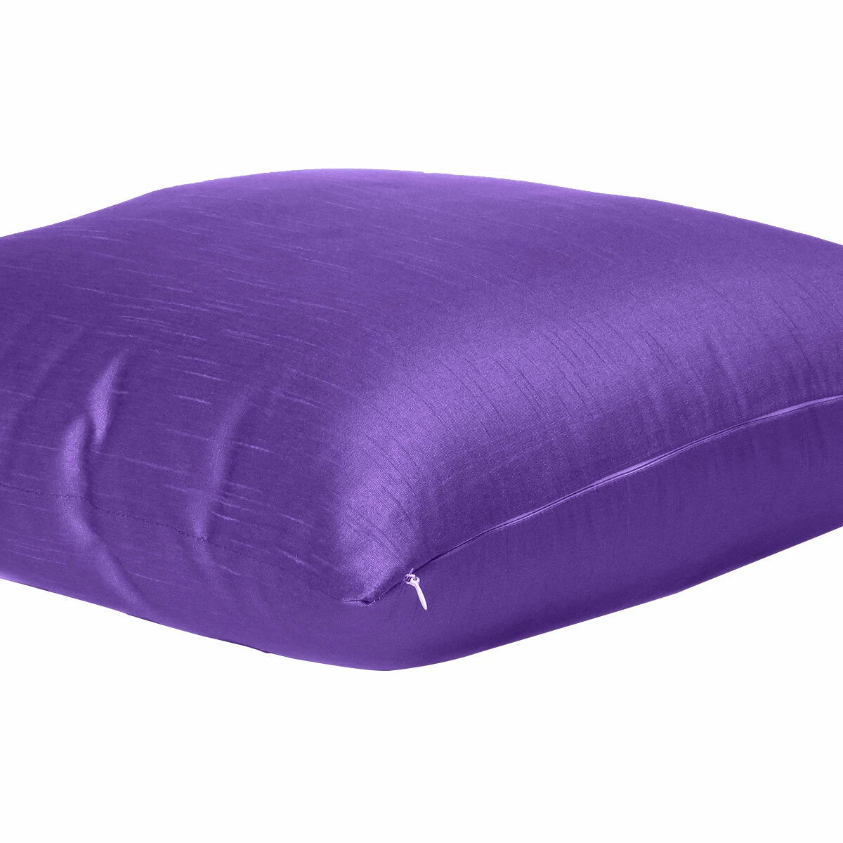 Cover Solid Color Sofa Pillow Case Cushion Square Home Decor Voilet Purple 18x18