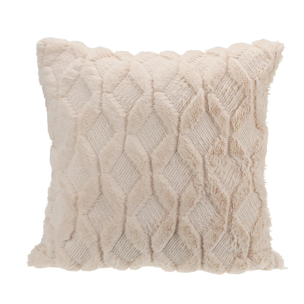 18X18"Throw Pillow Covers Corduroy Sofa Cushion Plush Decor Sofa Cushion Cover