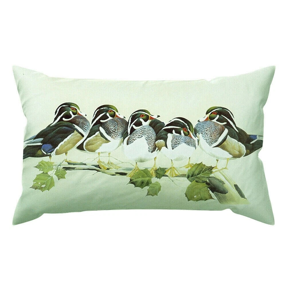 12x20" DIGITAL PRINT Cushion COVER 2-Sided Lumbar Sofa Decorative Pillow Case US