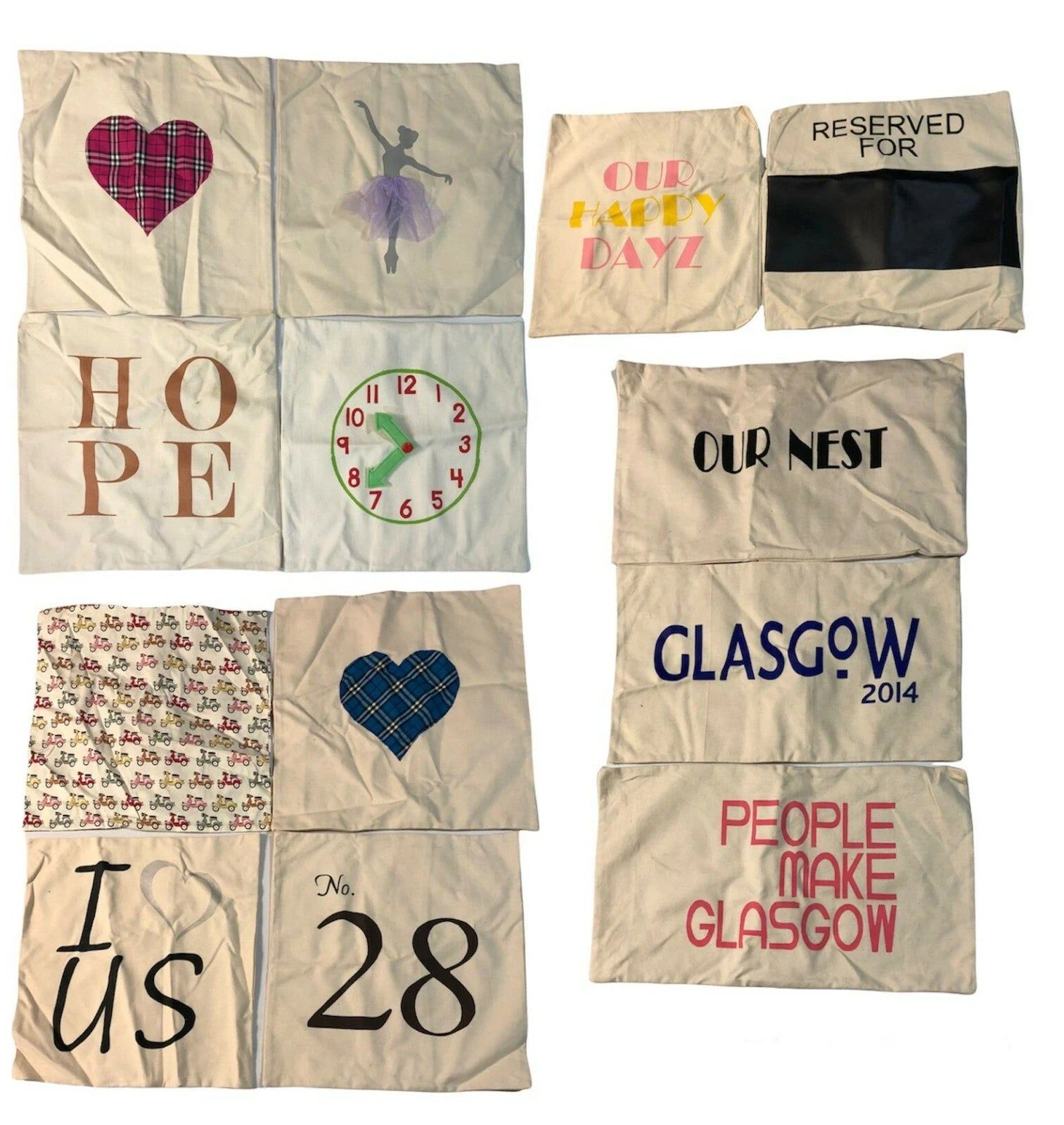 Handmade Cushion Cover Pillow Case Home Sofa Bed Décor Cream Decoration