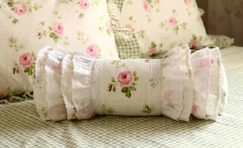 Top Floral Lace Cushion Bedding Cute Throw Pillow CASE Cushions Sofa PillowCASE