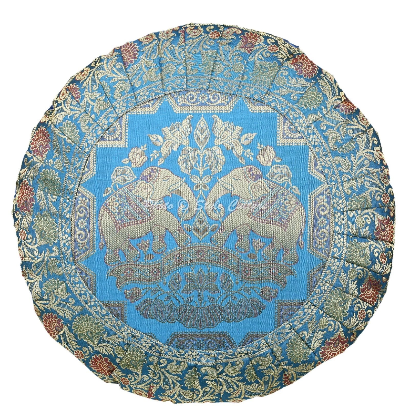 Brocade Jacquard Cushion Cover DecorativeElephant Pillow Cases For Home Decor