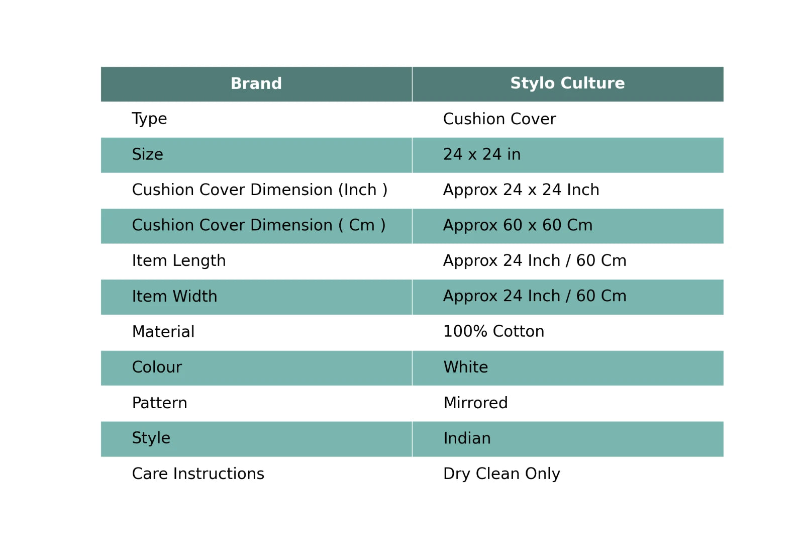 Decorative Home Decor 60 x 60 cm Boho Cushion Cover Embroidered Sofa Pillow Case