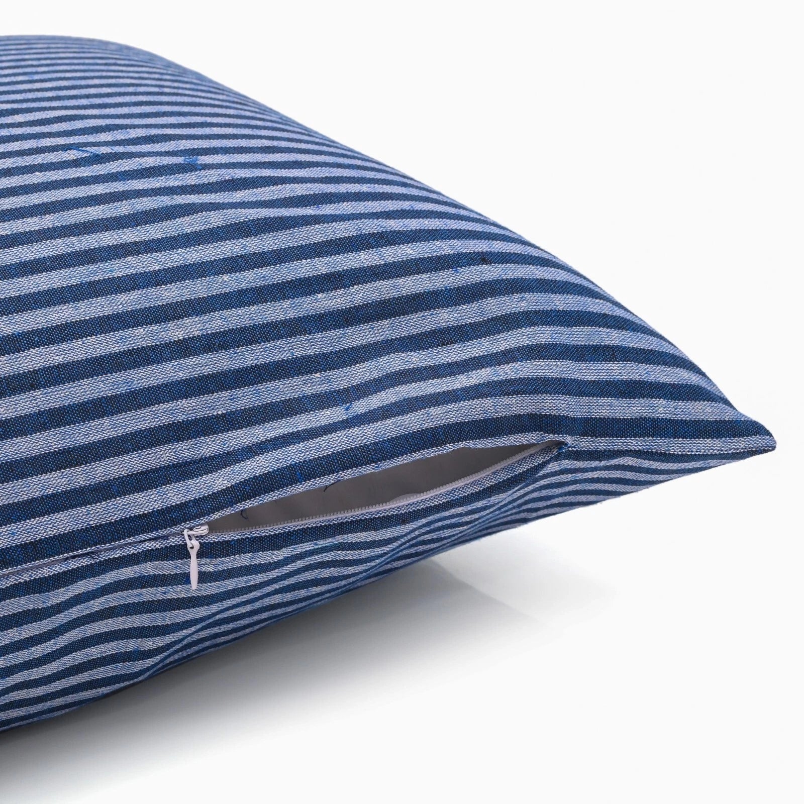 Cotton Pillow Case Cover Home Sofa Bad Decor Striped Throw Cushion Cover-18x28